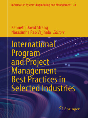 cover image of International Program and Project Management — Best Practices in Selected Industries